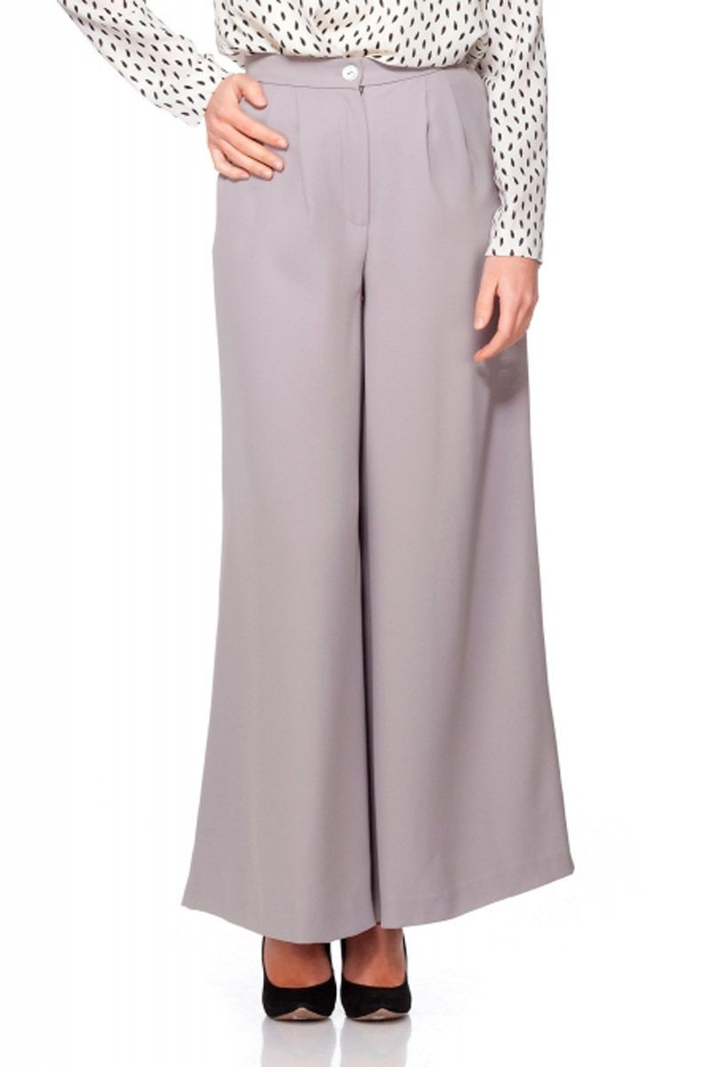 pantalon palazzo gris para fiestas eventos nochevieja de rocknrom en apparentia