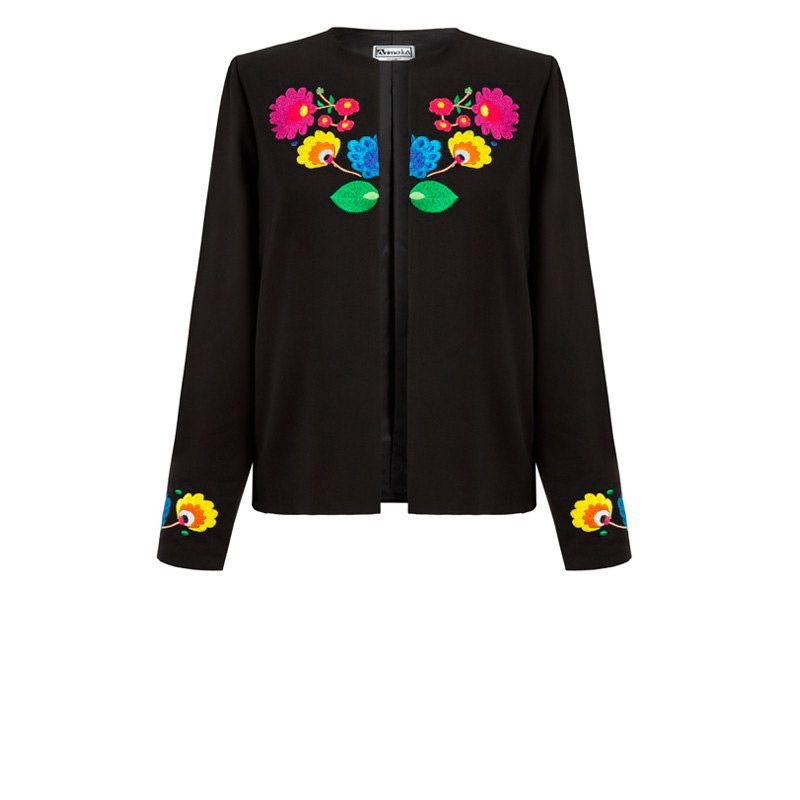 chaqueta de fiesta color negro