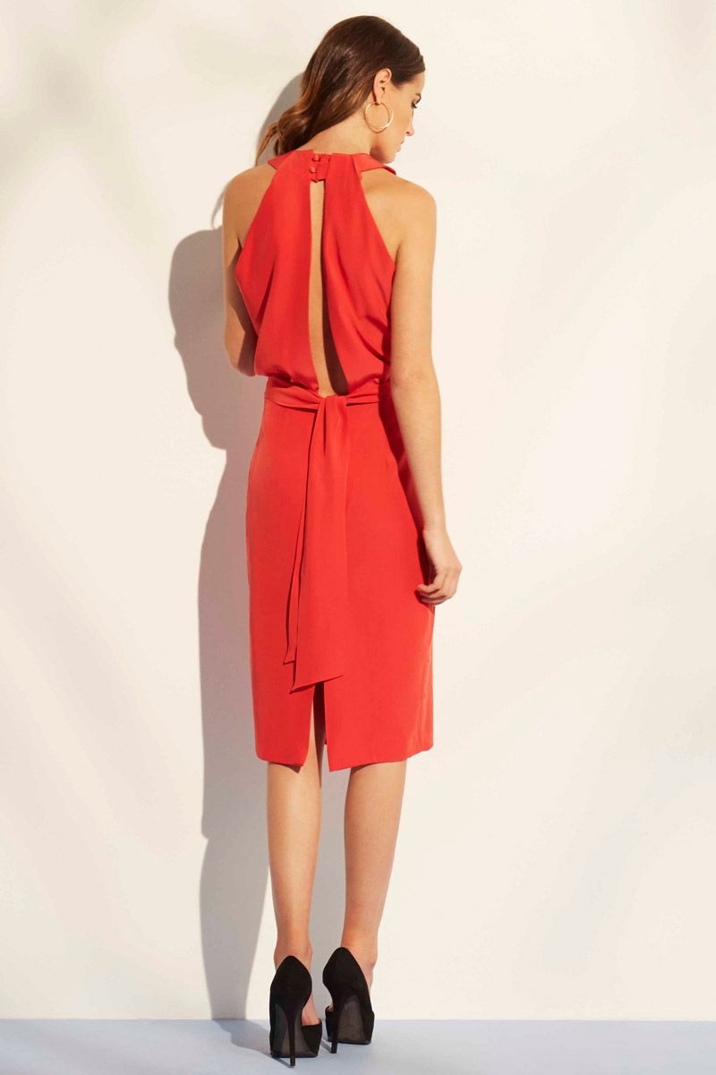 vestido corto coral de fiesta boda evento coctel bautizo comunion de nubbe en apparentia