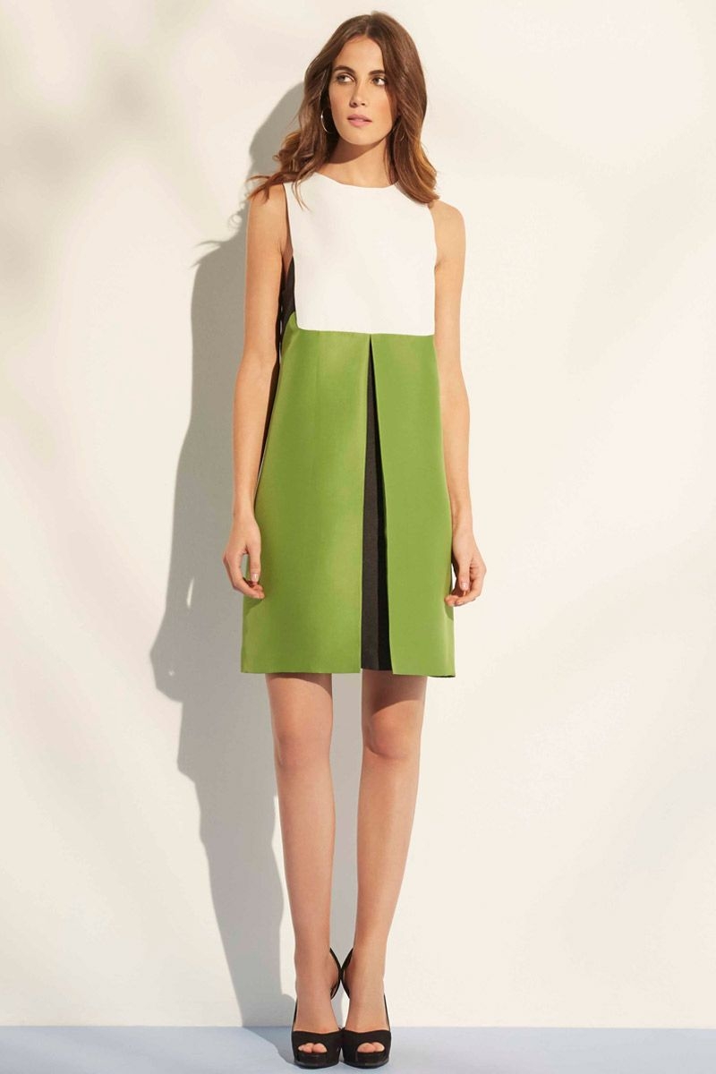 vestido de fiesta verde