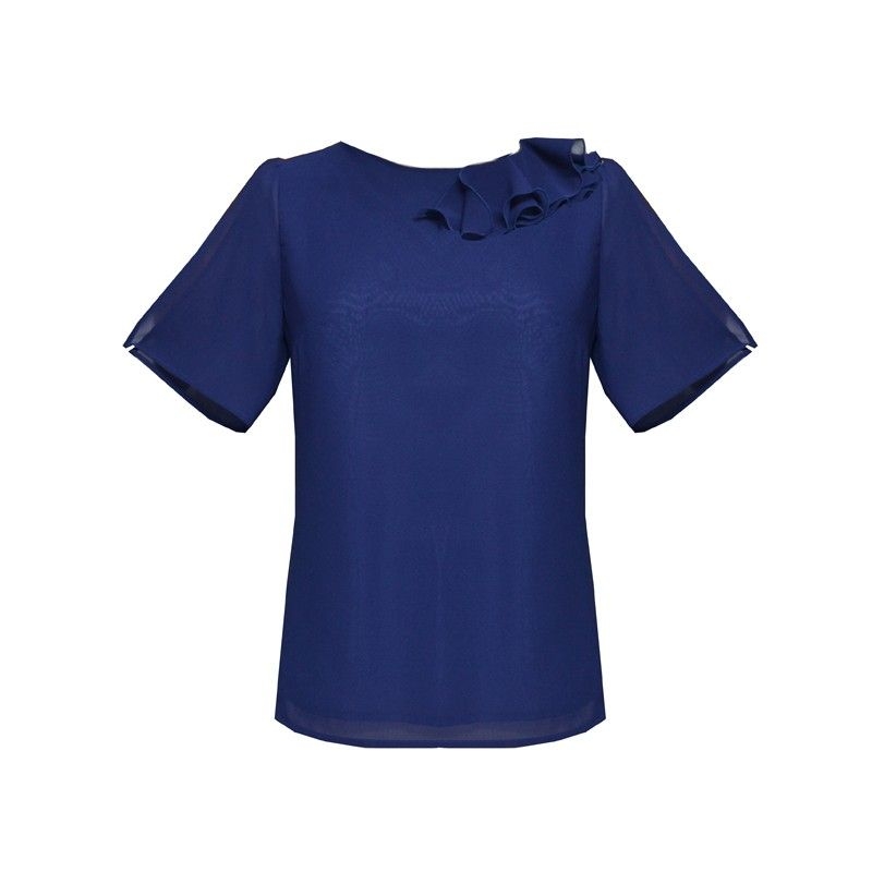 top de fiesta de manga corta para boda evento fiesta coctel bautizo comunion graduacion de arimoka en apparentia