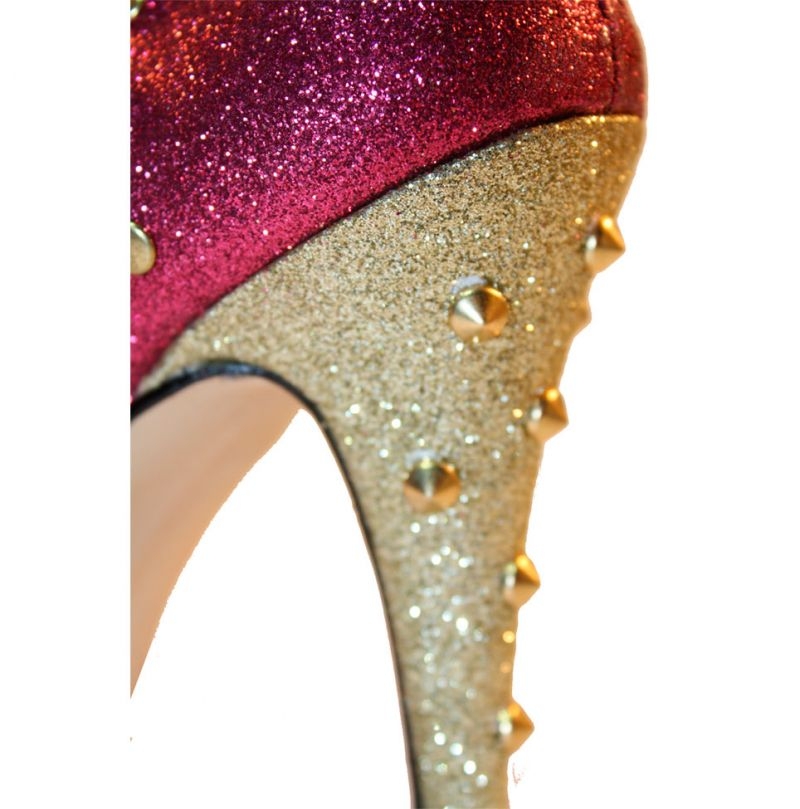 Zapato Glitter Fucsia