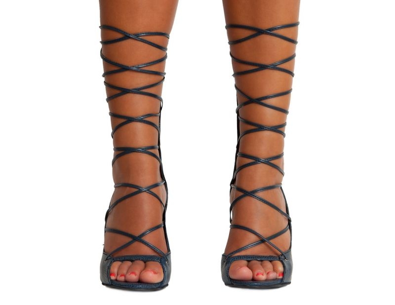 SANDALIA GH BOA AZUL FRENTE