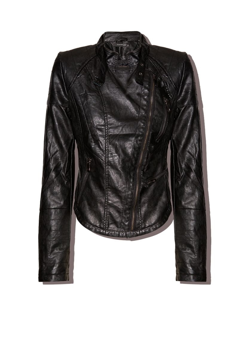 Chaqueta Biker Negra
