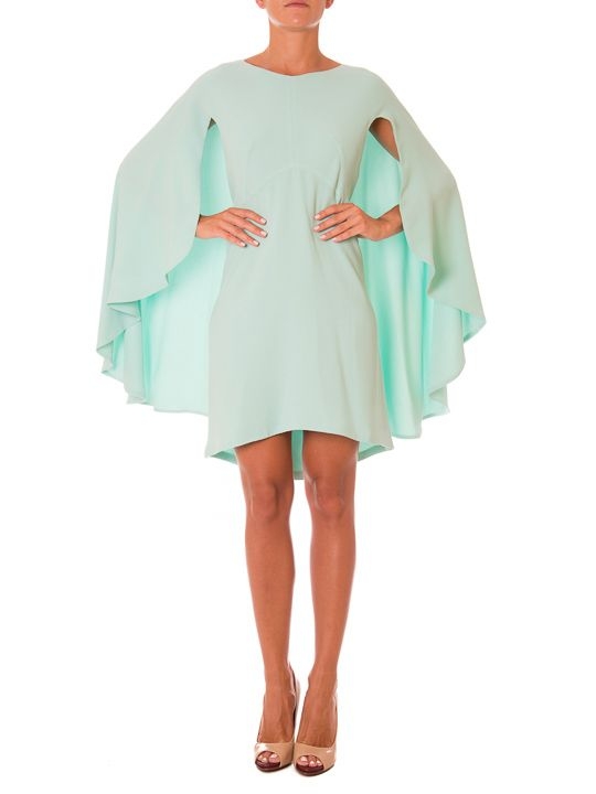 vestido capa aguamarina 3