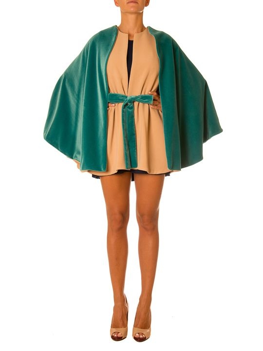 Chaleco con Capa Verde